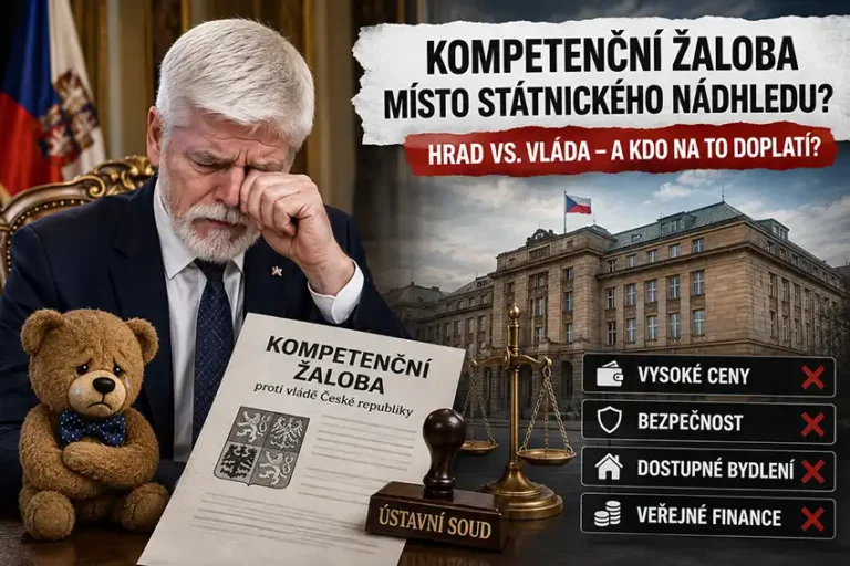 Kompetenční žaloba místo státnického nadhledu?
