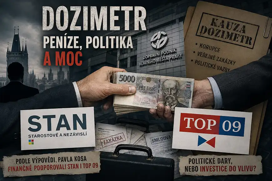 Dozimetr a peníze pro STAN a TOP 09